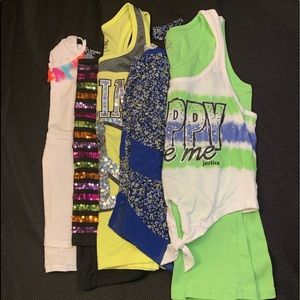 Bundle of girls shirts